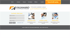 Desktop Screenshot of fasanarocontabil.com.br